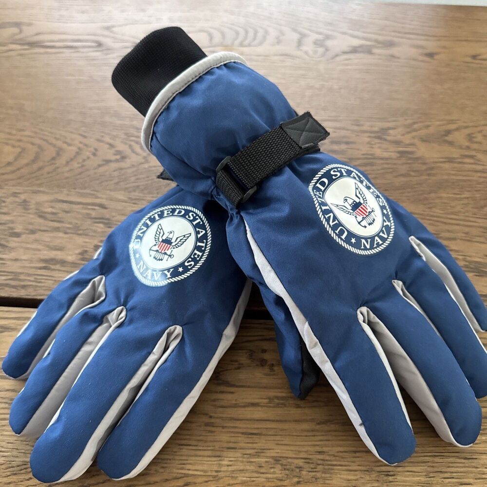 U.S. Navy Ski Gloves - Official Military Winter Gloves Xl